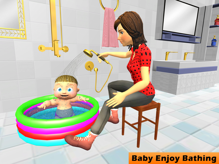 Virtual Mom - Baby Care Games