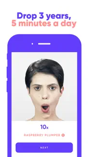 face exercises iphone screenshot 1