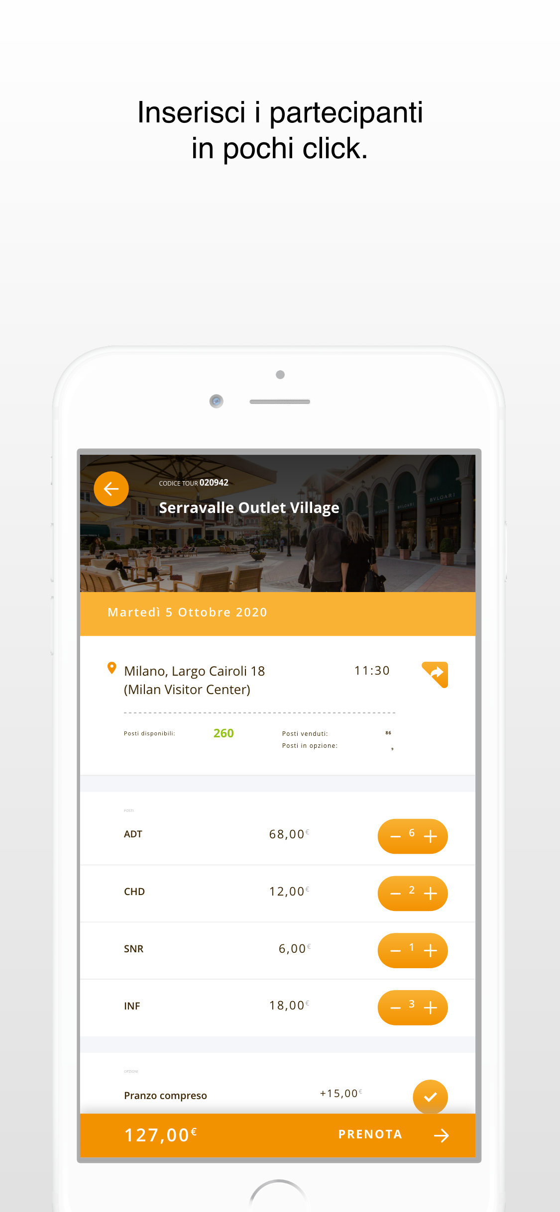 Tangerine Ticketing App screenshot 4