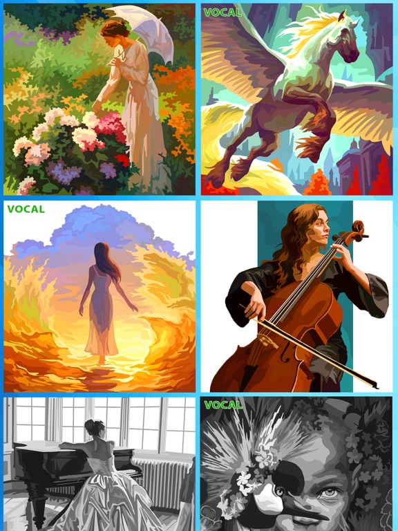 Screenshot #6 pour Color by Music: jeux coloriage