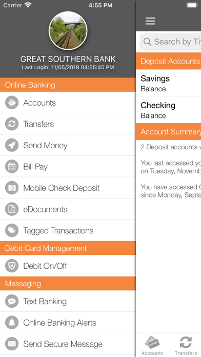 Great Southern Mobile Banking Screenshot