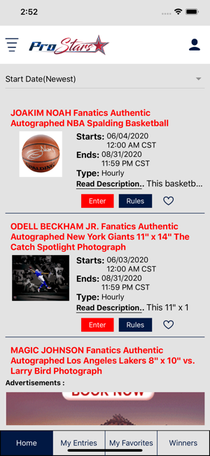 ProStars - Sports Memorabilia(圖2)-速報App