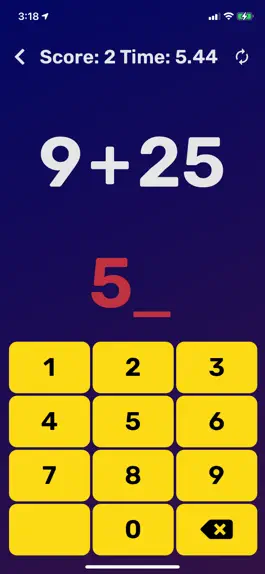 Game screenshot Speed Math - Human Calculator apk
