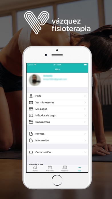 Vázquez Fisioterapia Screenshot