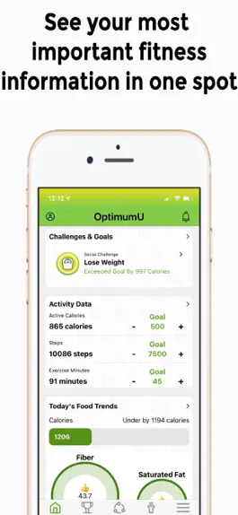 Game screenshot OptimumU: Health & Fitness apk