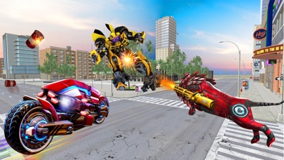 Lion Robot Transform Attack Screenshot