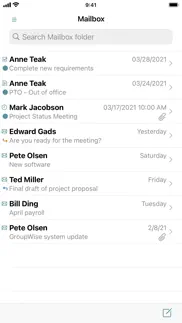gw mailbox iphone screenshot 1