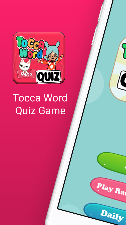 #1. Tocca Word Quiz (iOS) By: Ismail FEKHARI MELLAK