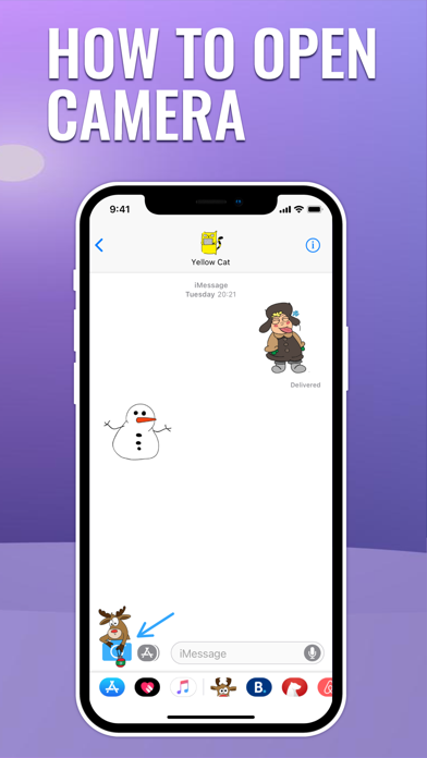 Holiday Christmas Sticker Pack Screenshot