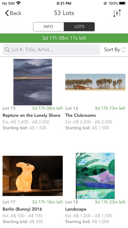 Artists for Kids Auction