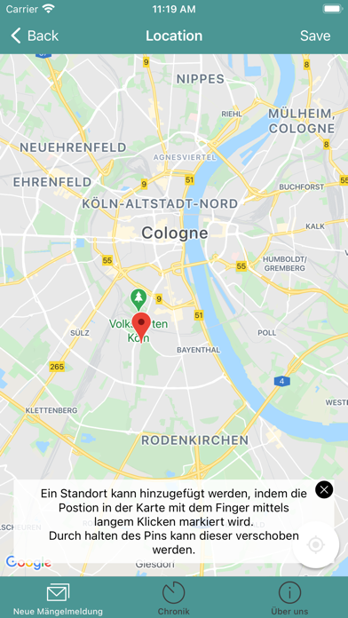 tellme Mängel Screenshot