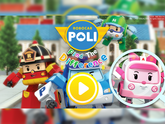Screenshot #4 pour Robocar Poli: Find Difference