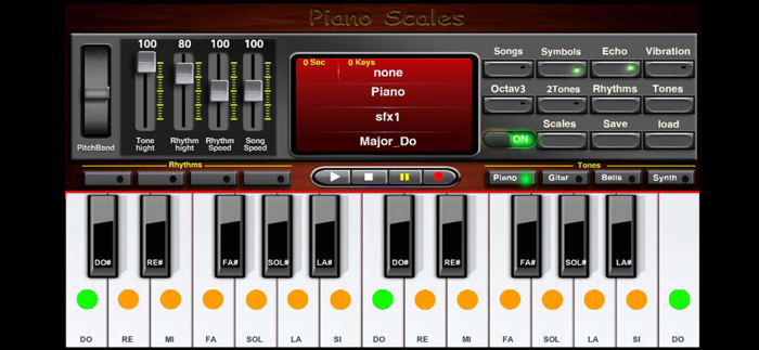 Piano Training Songs