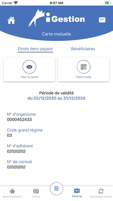 Screenshot #1 pour iGestion Espace Cegedim