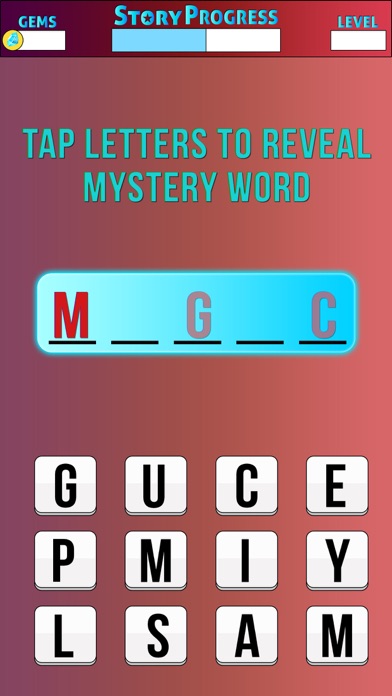 Super Hero Word Story Screenshot