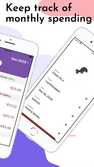 Bdgt - Money Tracking Screenshot