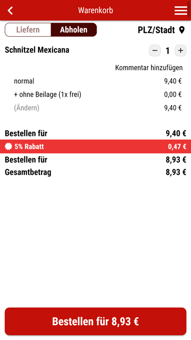 Bella Pizza Mannheim Screenshot