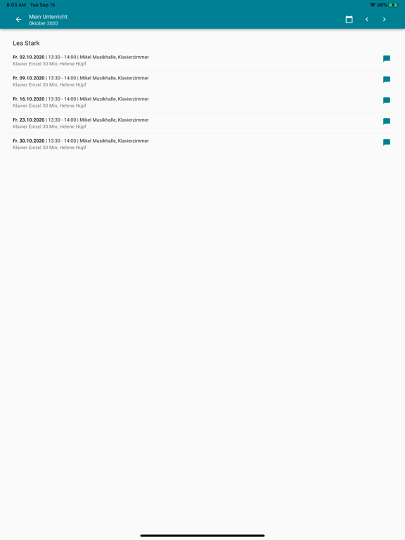 Screenshot #5 pour Kreismusikschule Celle