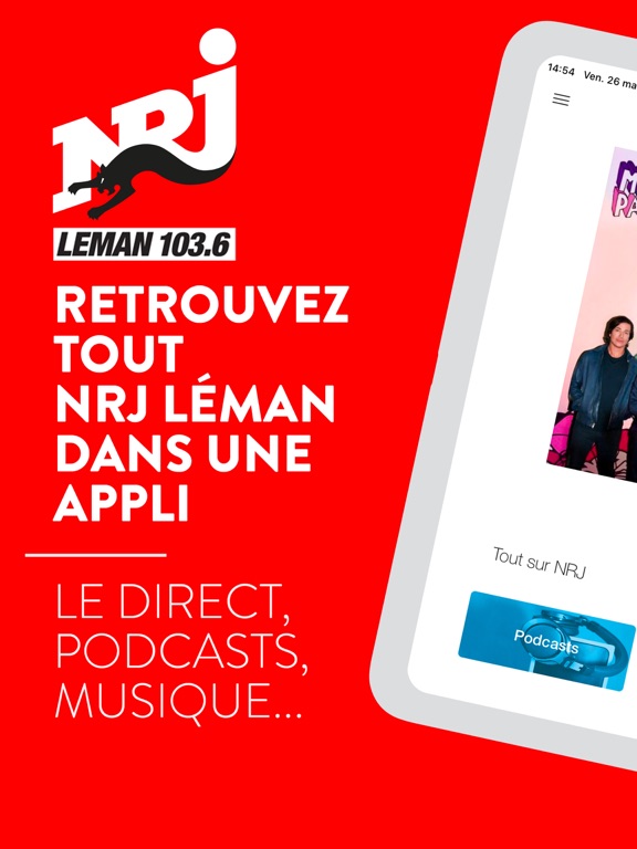 Screenshot #4 pour NRJ Léman : Podcasts, Musique
