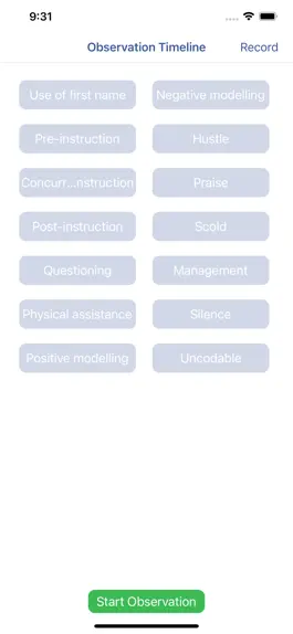 Game screenshot NIE Coaching Observation apk