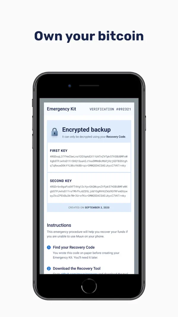Muun Wallet Screenshot 5