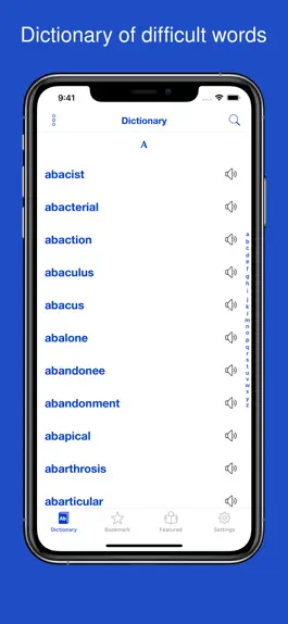 Game screenshot Dictionary of Difficult Words mod apk