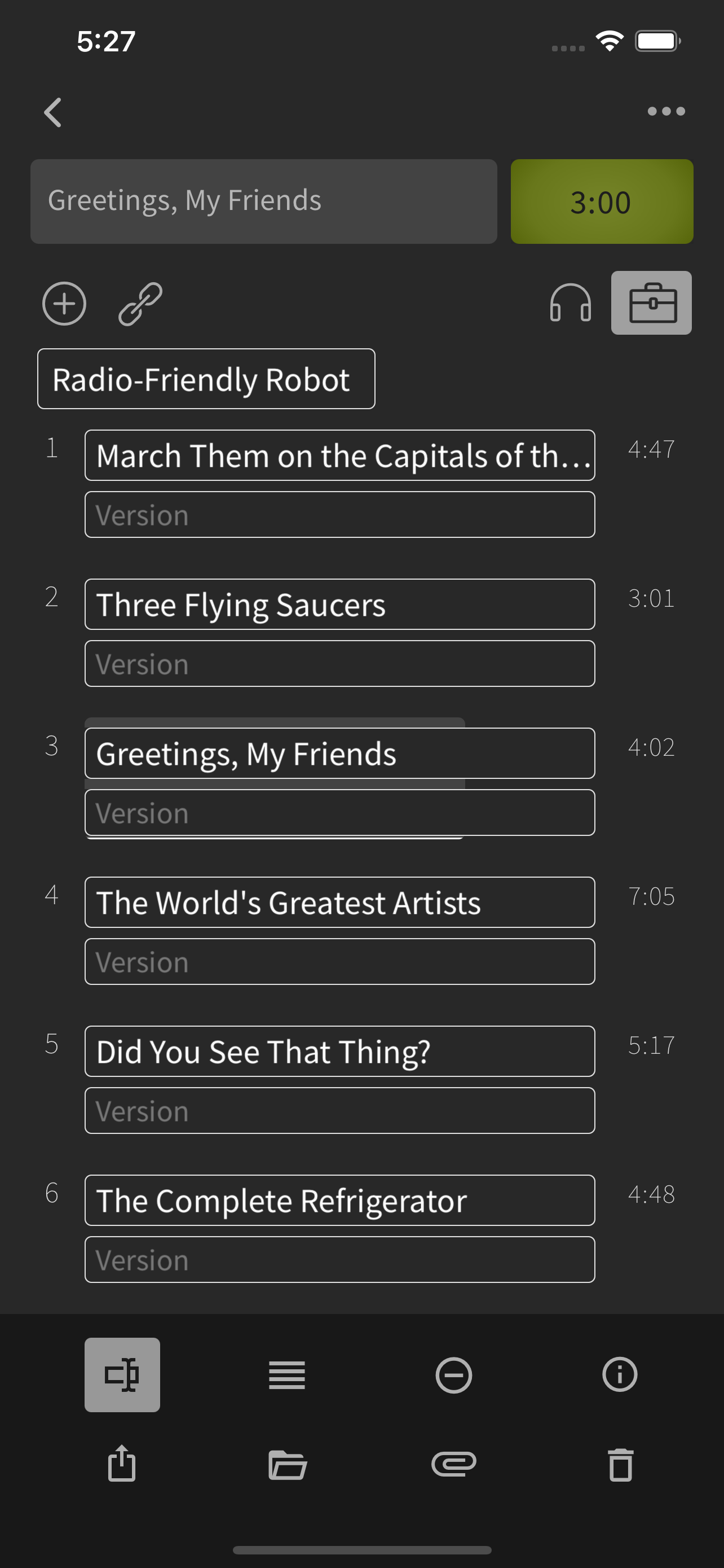 Audio Deck