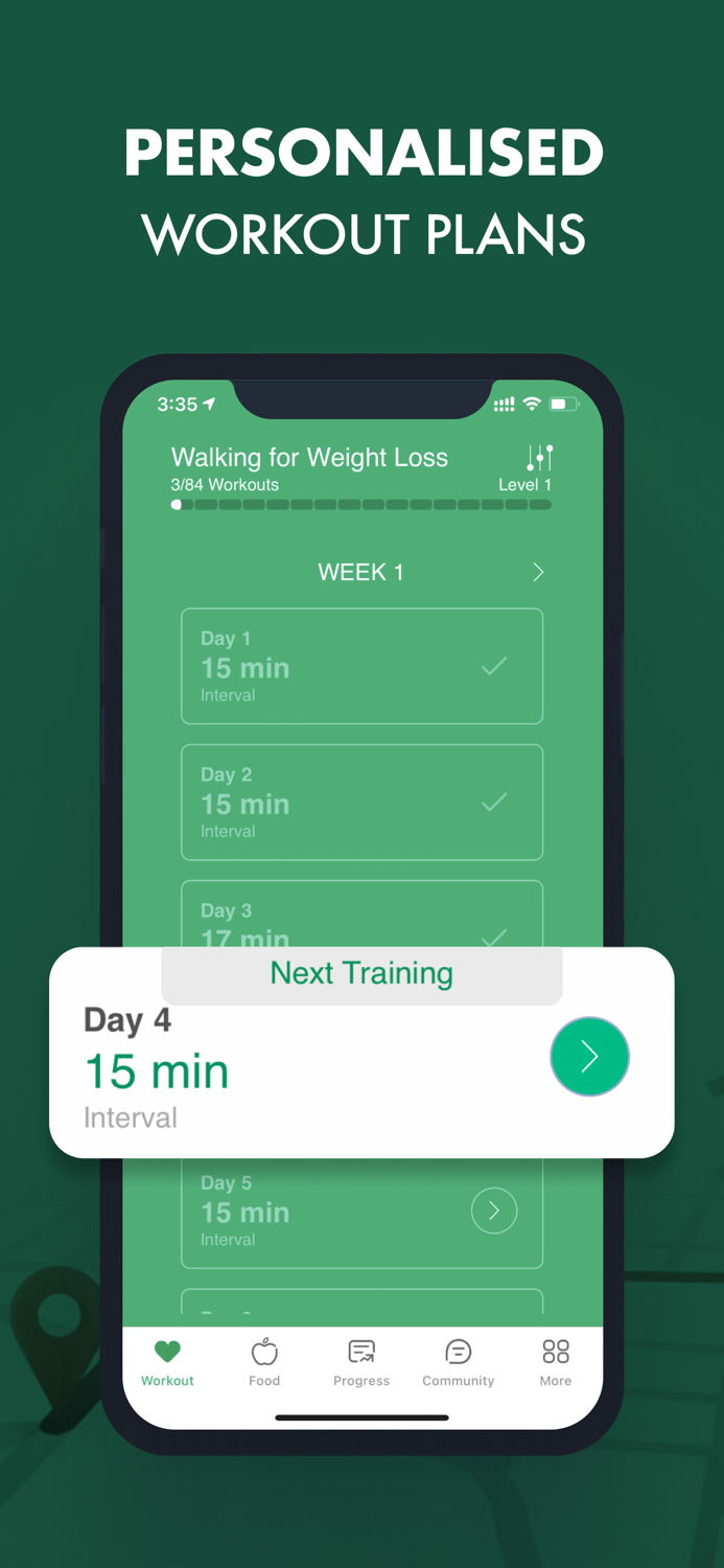Walking to Lose Weight App