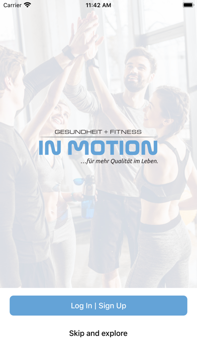 In Motion Gesundheit + Fitness Screenshot