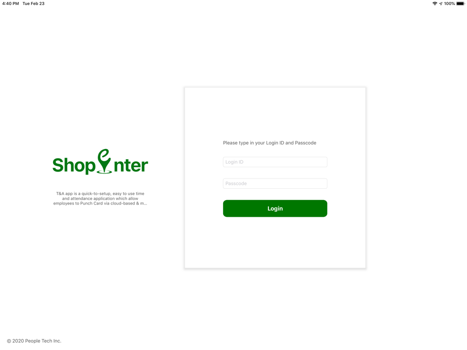 #1. Shop Enter (iOS) 由: People Technology (International) Limited