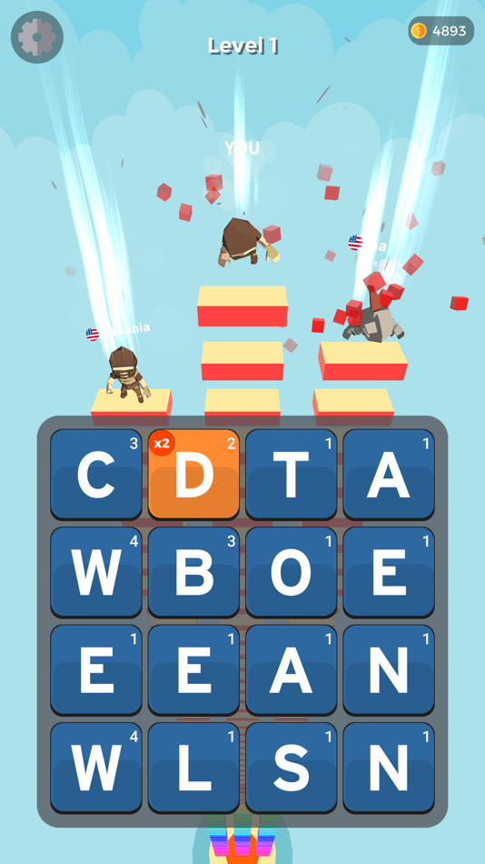 #1. Word Stomper (iOS) 由: Optics Trainer LLC