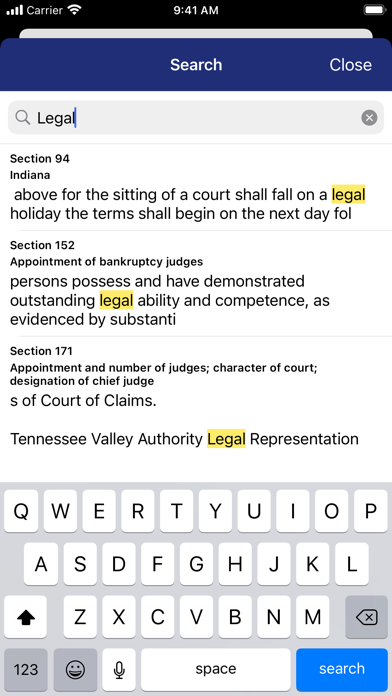 USC 28 by PocketLaw Screenshot