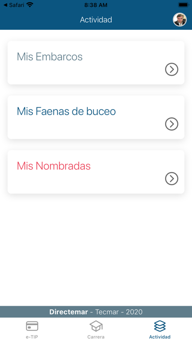 e-TIP Screenshot