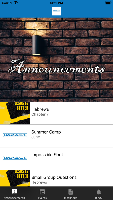 IMPACT Students Screenshot