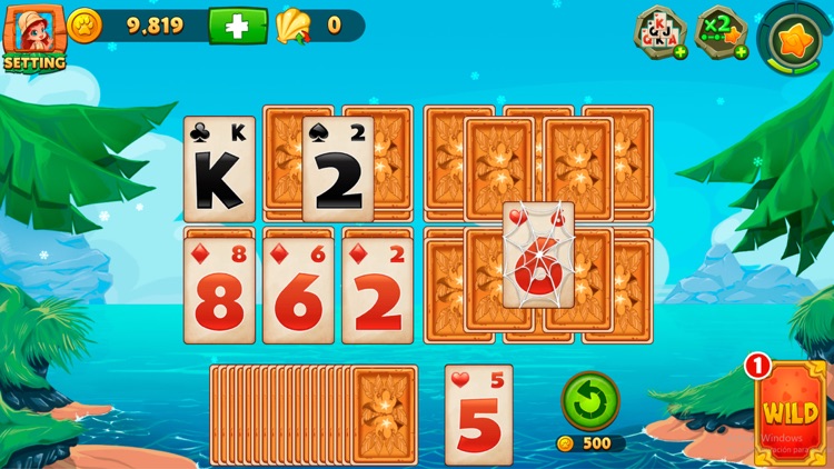Solitaire Tripeaks Lost Worlds screenshot-5