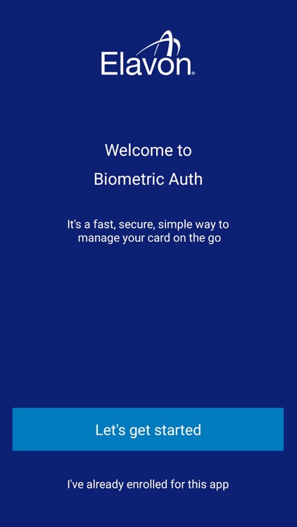 Elavon Biometric Authenticator