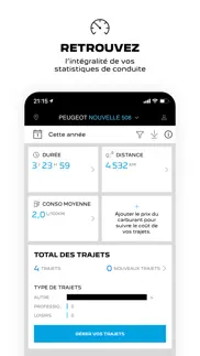 mypeugeot app iPhone Captures Décran 2