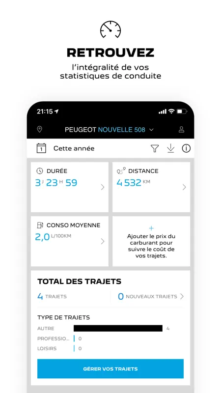 MYPEUGEOT APP screenshot 2 of 4