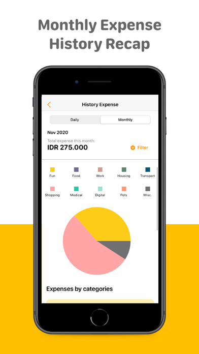 Allocat: Expense Tracker Screenshot