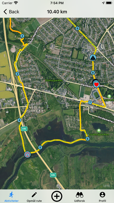 Loeberute.dk Screenshot