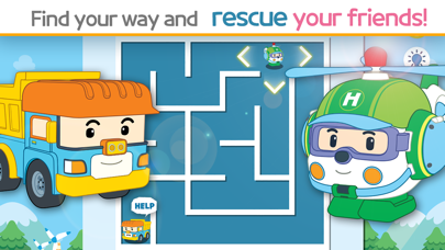 Screenshot #3 pour Robocar Poli: Maze Fun