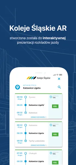 Game screenshot Koleje Śląskie AR apk