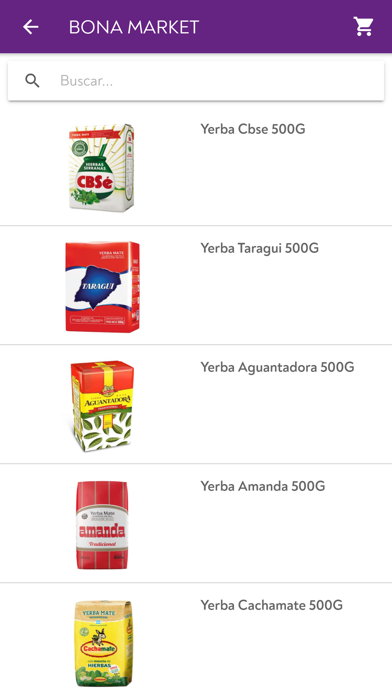 Bona Market Screenshot