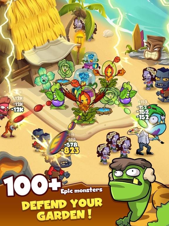 Screenshot #6 pour Zombie Defense - Plants War