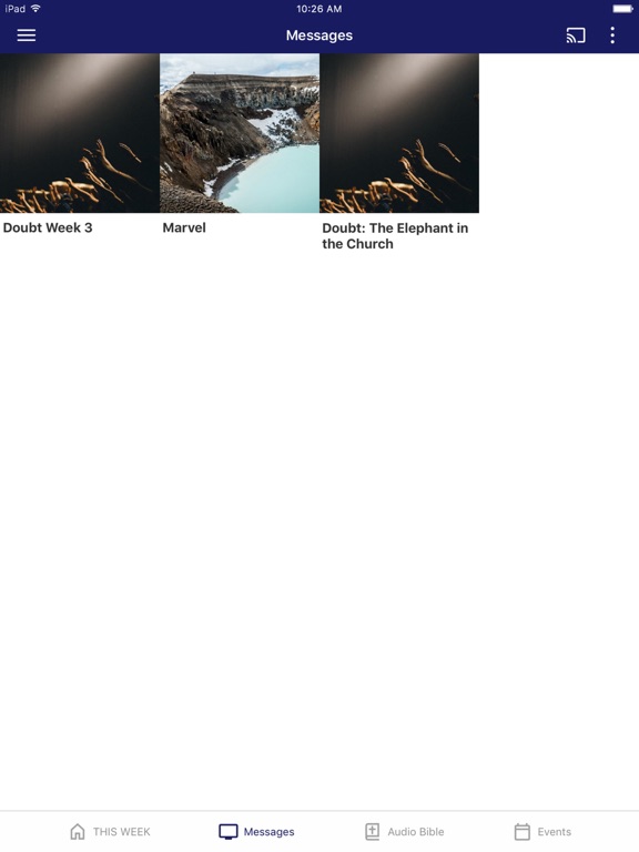 Pin Oaks iPad screenshot 2 - Lifestyle app