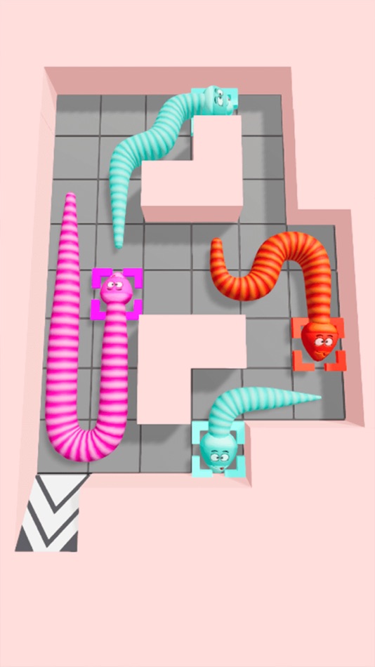 #1. Snake Puzzle 3D (iOS) Podle: Said Lamaarague