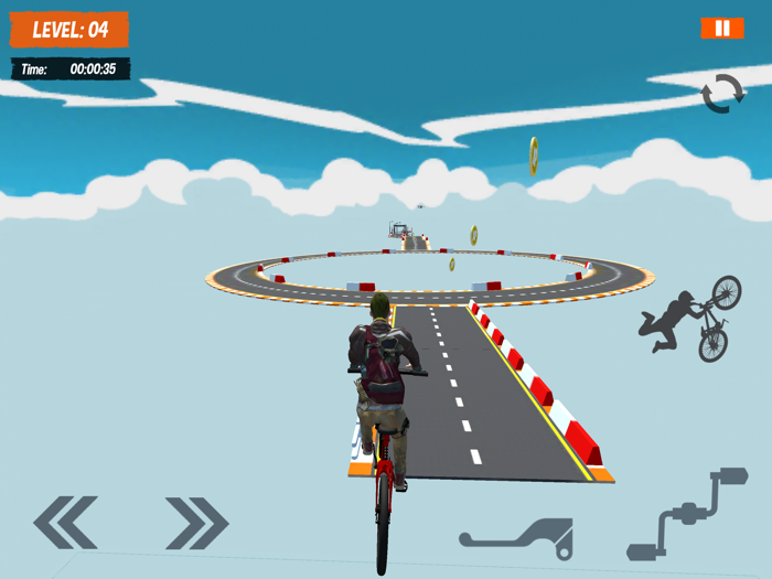 BMX Mega Ramps Stunt Race Game