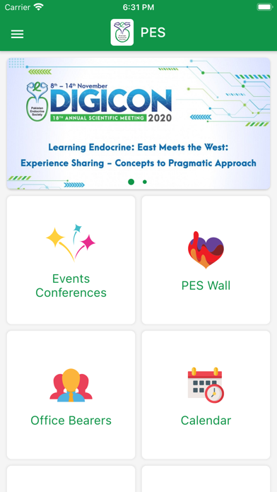 PES-Pakistan Endocrine Society Screenshot