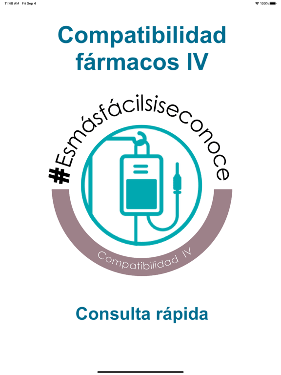 Screenshot #4 pour Compatibilidad fármacos IV