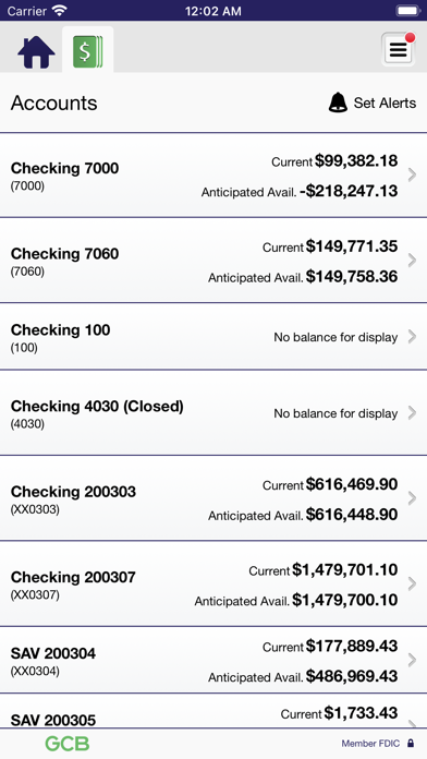 Grant Co Bank Business Mobile Screenshot